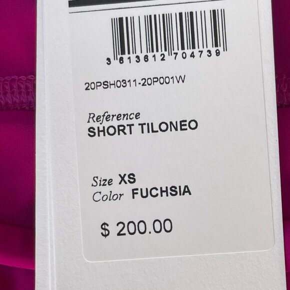 Isabel Marant Women's Tiloneo Cycling Shorts in Fushia Size XS - Picture 6 of 6